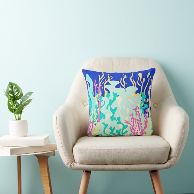 Almofada Belo Padrões de Oceano Design. Comprar Agora (Cadeira)