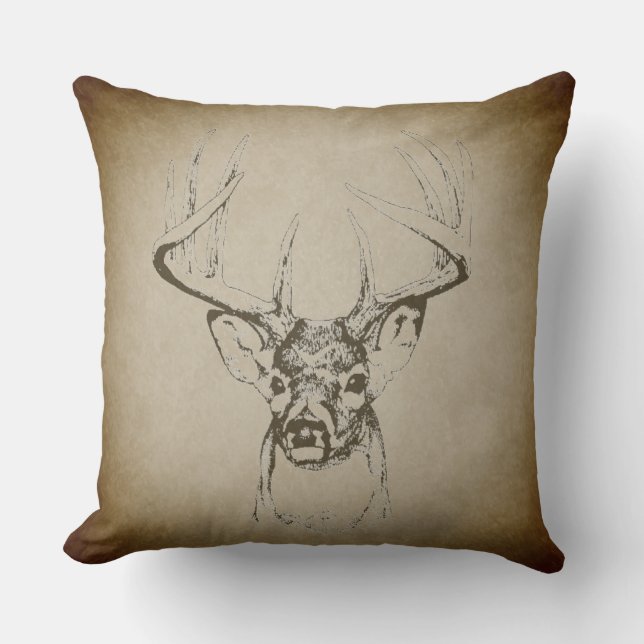 Almofada Belo País Russo Buck (Frente)