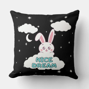 Almofada Belo Sonho Coelho - Travesseiro decorativo Noturno