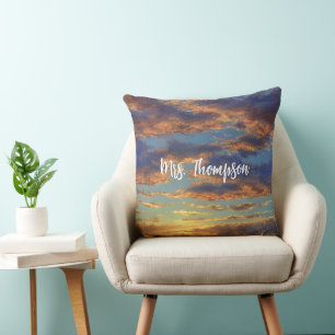 Almofada Belo Sunset de Praia nas Bahamas