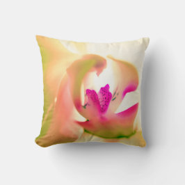 Almofada Belo Travesseiro decorativo de Orquídeas de Cores