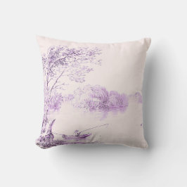 Almofada Belo Travesseiro decorativo do rio Illinois