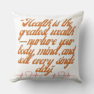 Almofada Bem-estar Riqueza
