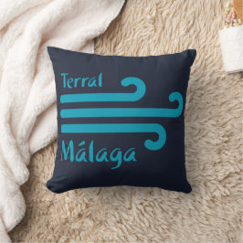 Almofada Bem-vindo a Málaga 4: Terral