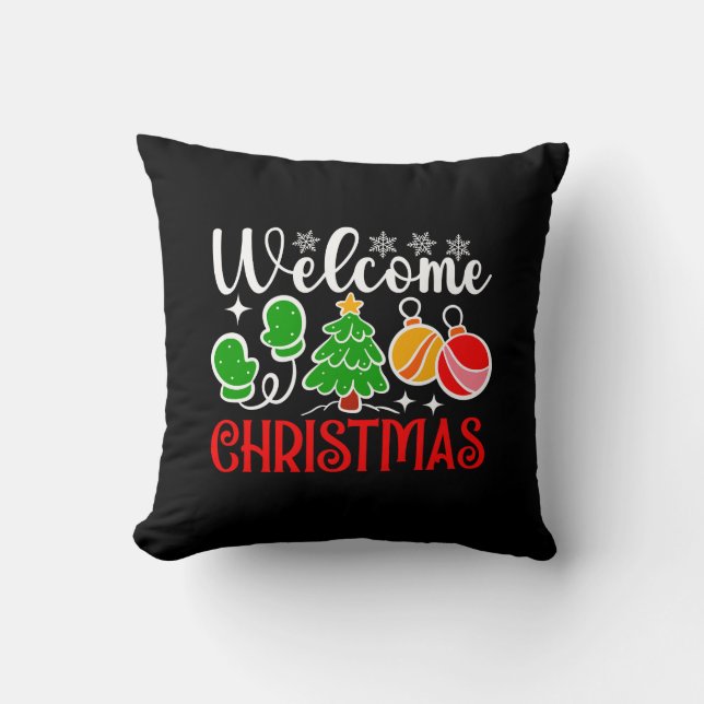Almofada Bem-vindo Natal (Frente)