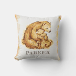 Almofada Berço Personalizado por Aquarela