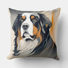Almofada Bernese Mountain Dog Pillow