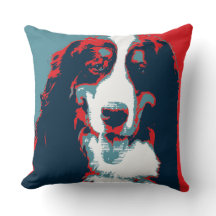 Bernese Mountain Dog Poster político