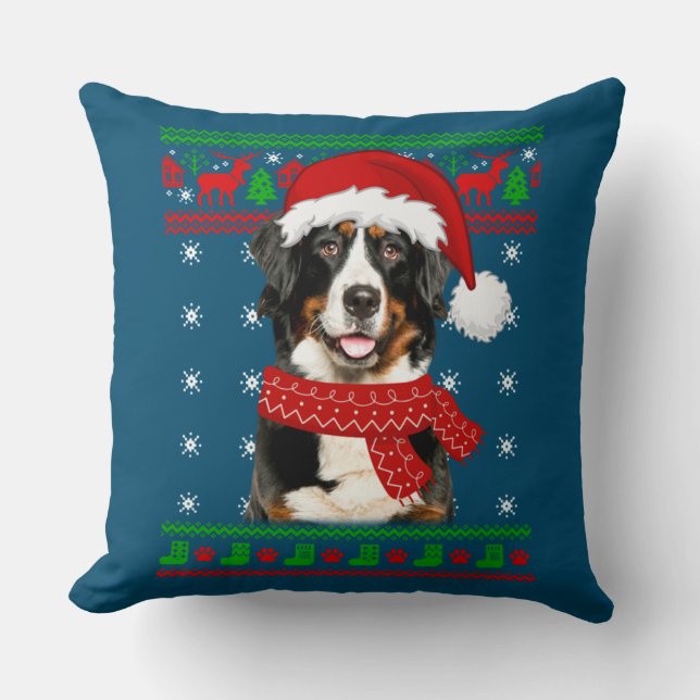 Almofada Bernese Mountain Dog Ugly Sweet Puppy (Frente)