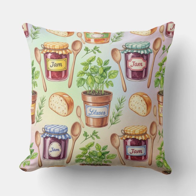 Almofada Berry Jam por Natasha Us (Frente)