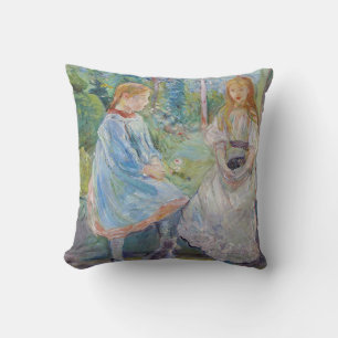 Almofada Berthe Morisot - Jovens Garotas na Janela