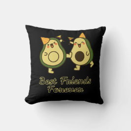 ALMOFADA BEST FRIENDS FOREVER, FUNNY AVOCADO, FRIENDS DAY