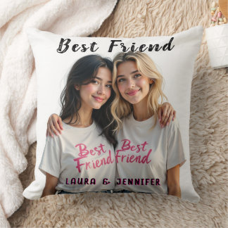 Almofada Best Friends With inspirational Quote