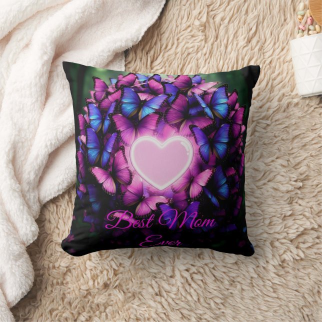 Almofada Best Mom Ever  (Cobertor)