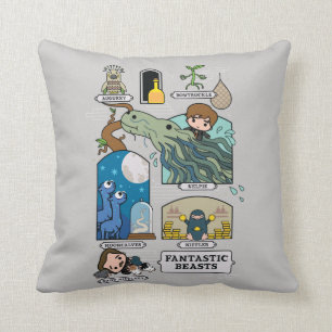 Almofada Bestas De Cartoons Em Habitats
