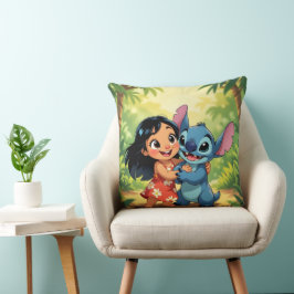 Almofada Beste Freunde fürs Leben – Lilo & Stitch