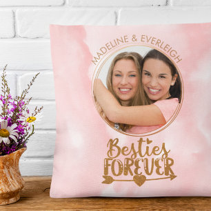 Almofada Besties Para Sempre Fotografias Para Os Melhores A