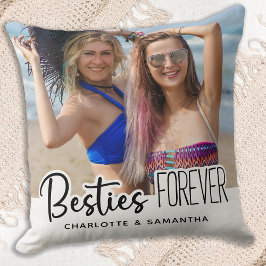 Almofada Besties Para Sempre Personalizados 2 Melhores Amig