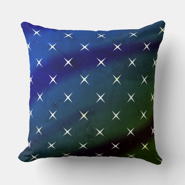 Almofada Bethlehem Stars e as Cores Galáxicas (Frente)