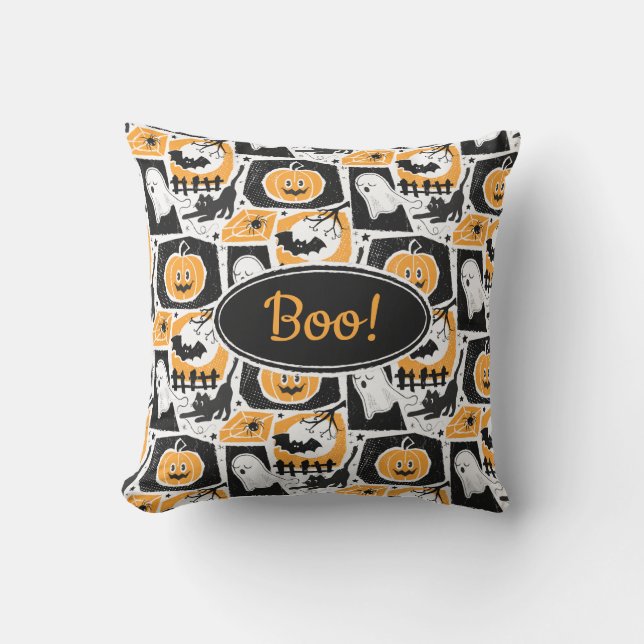 Almofada Beware of the cat! (Frente)