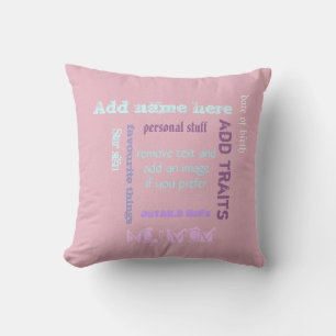 Almofada BFF Oferece Melhores Amigos Personalizados
