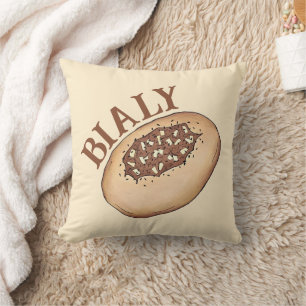 Almofada Bialy Jewish Bakery Onion Bread Polônia Comida Pol