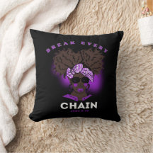 Bíblia Verso Travesseiro decorativo Para Mulheres 