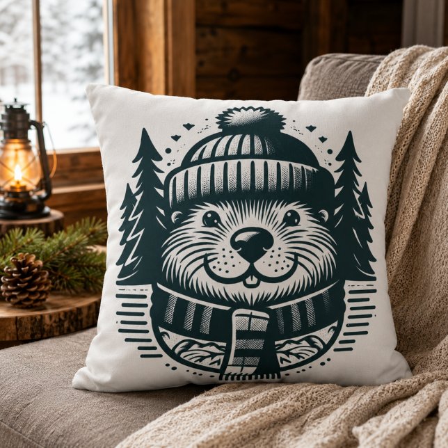 Almofada Bicho Aconchegante: Travesseiro Adorável de Castor (Cozy Critter: Adorable Beaver Pillow for Ultimate)
