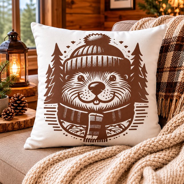 Almofada Bicho Aconchegante: Travesseiro Adorável de Castor (Cozy Critter: Adorable Beaver Pillow for Ultimate)