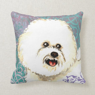 Almofada Bichon elegante Frise