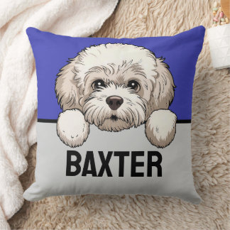 Almofada Bichon Frise Cute Personalizado Puppy Dog Lover