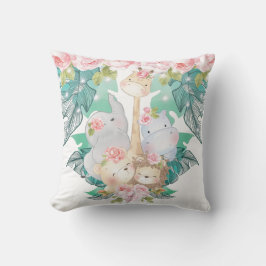 Almofada Bichos da Selva de Menina