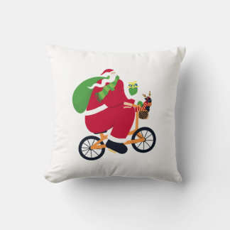 Almofada bicicleta Santa Claus