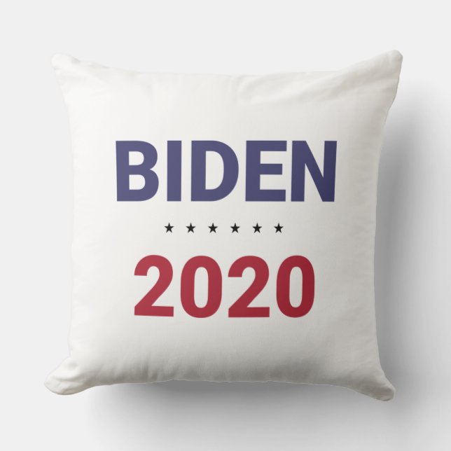 Almofada Biden 2020 (Eleição nos EUA) (Frente)