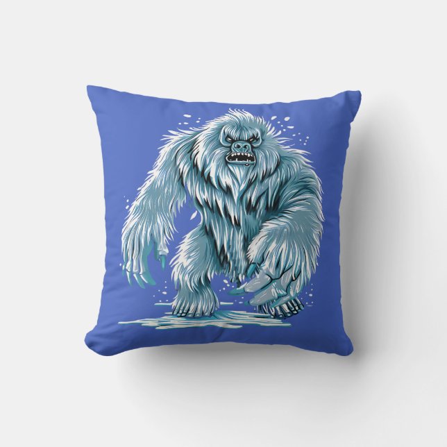 Almofada Bigfoot e Yeti Humor Collection for Beast Lovers (Frente)