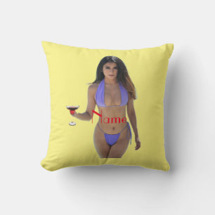 Almofada Bikini Bikini - Boca-Boca de Cabeça Negra