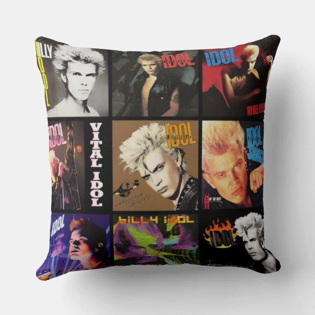 Almofada Billy Idol (Verso)