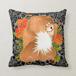 Almofada BINDI MINGSIE - vermelho-travesseiro-direito/virad