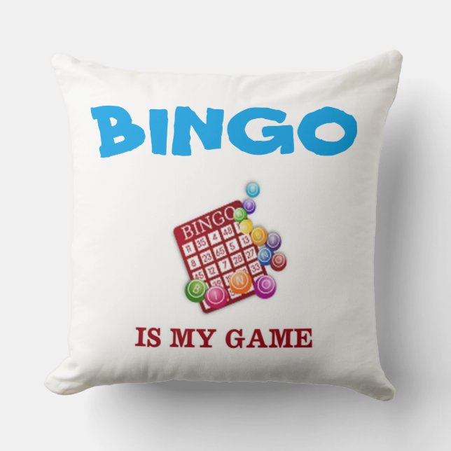 ALMOFADA BINGO É MEU JOGO (Frente)