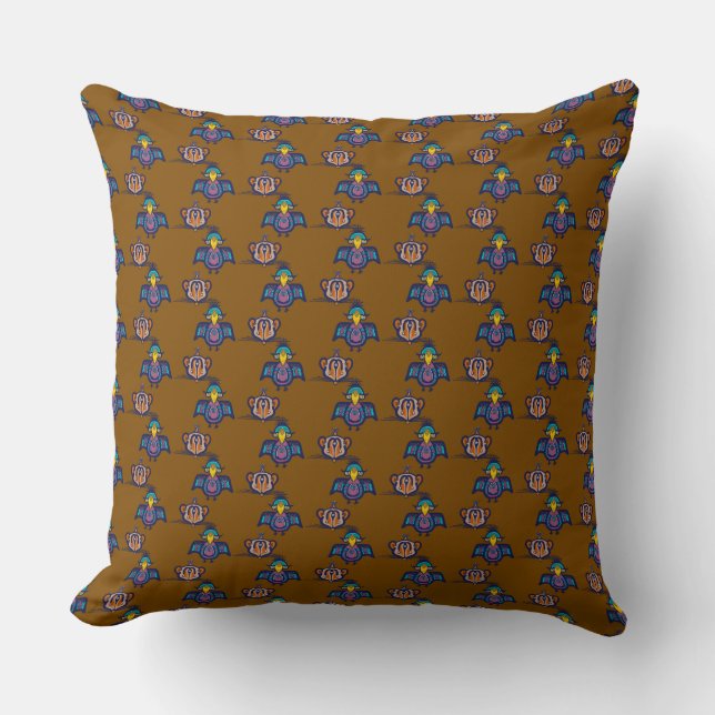 Almofada Bird & Mouse Throw Pillow (Frente)