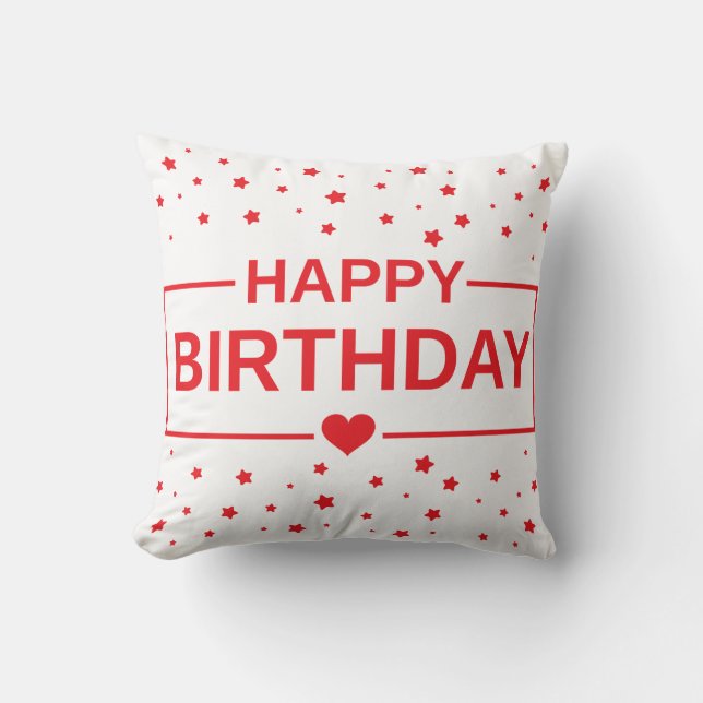 Almofada Birthday Wishes Pillow (Frente)