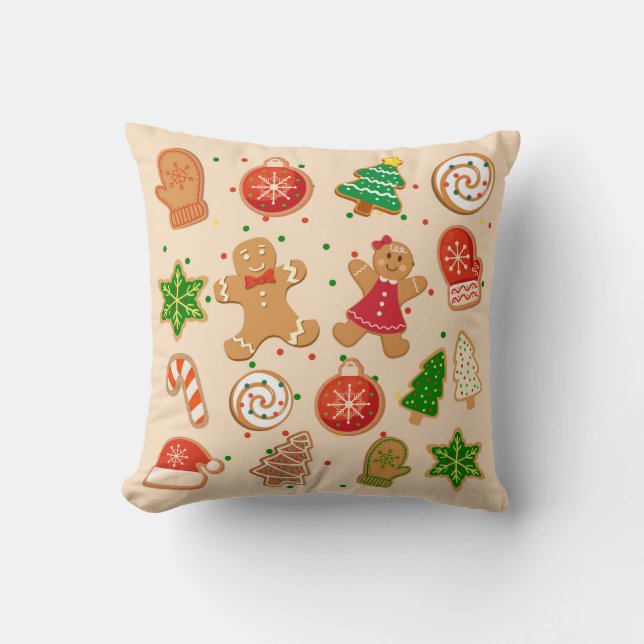 Almofada Biscoitos de Natal (Frente)