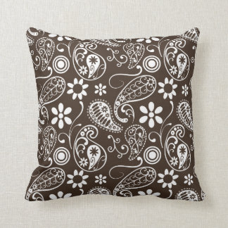 Almofada Bistre Brown Paisley