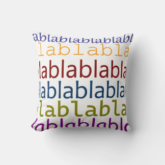 Almofada Blablabla