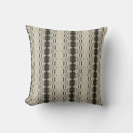 Almofada Black and White Minimalist throw pillow