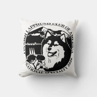 Almofada Black and White Square Pillow