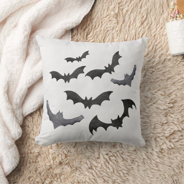 Almofada Black Bat Halloween (Cobertor)