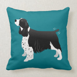 Almofada Black English Springer Spaniel Basic Breed