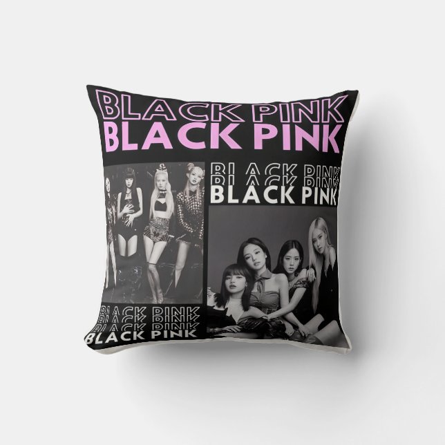 Almofada Black Pink - BP (Frente)