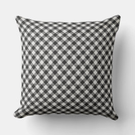 Almofada Black Throw Pillow